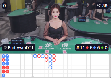 Rồng hổ bàn DT1 tại Via Casino
