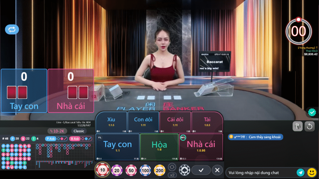 Cách Chơi Baccarat Thiên Bài Một Cách Chi Tiết